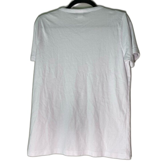 Isaac’s Designs T-Shirt Women's Size M White KC & the Sunshine Band Rhinestone - Picture 2 of 8